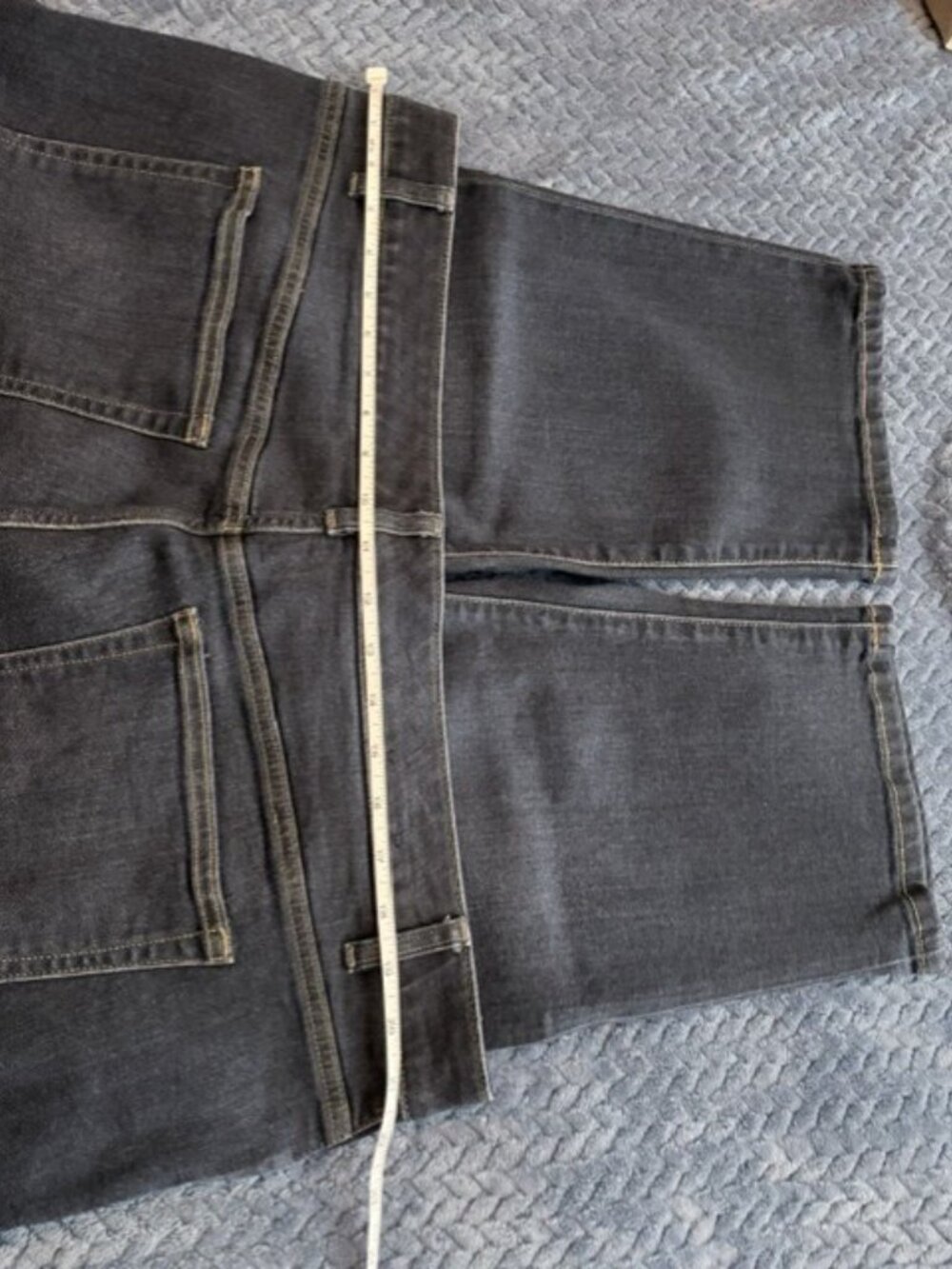 CHAPS Plus Size 22W Dark Wash Stretch Denim Capris Cropped Jeans - Picture 8 of 11